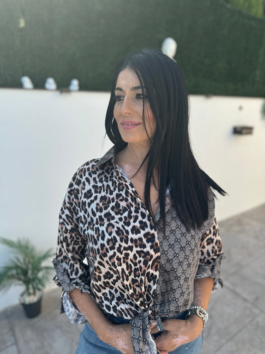 Camisa Animal Print